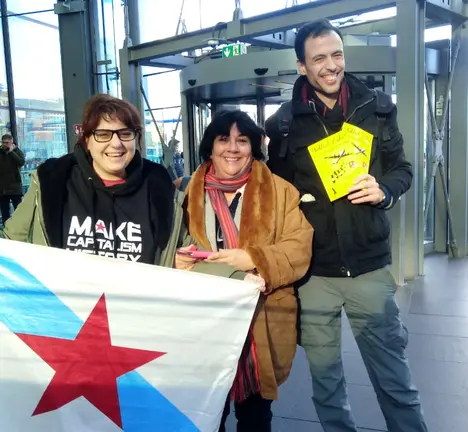 Mar&iacute;a Traba (BNG Alema&ntilde;a), Ibis Gonz&aacute;lez (ICAP) e Tom&eacute; Laxe (BNG Alema&ntilde;a)